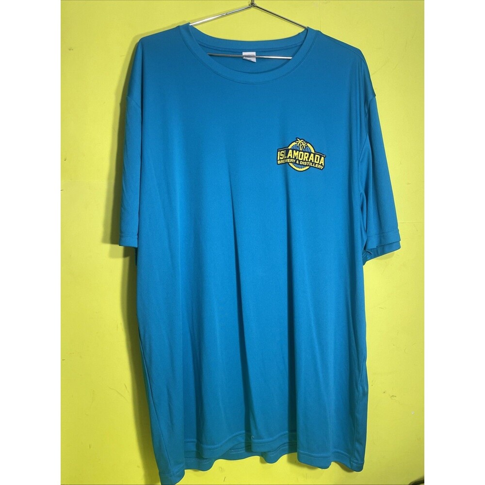 Islamorada Brewery & Distillery Florida Shirt mens Size 2XL Blue